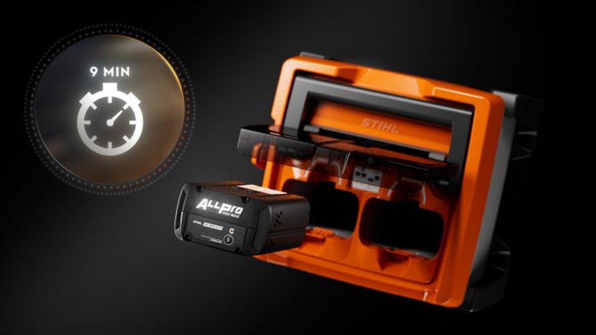 Rychlé nabíjení akumulátorů STIHL ALLPRO